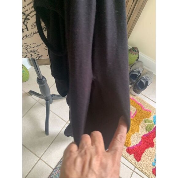 ANTISTAR Black Flowy Jumper with Spaghetti Straps - Picture 5 of 6